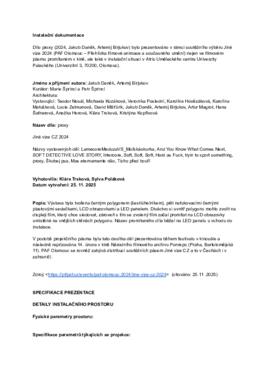 Instalační dokumentace