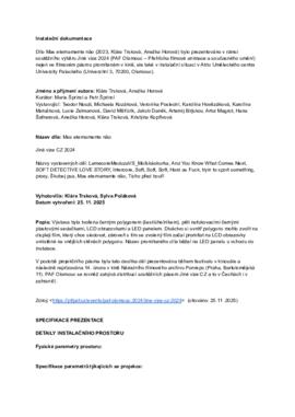 Instalační dokumentace